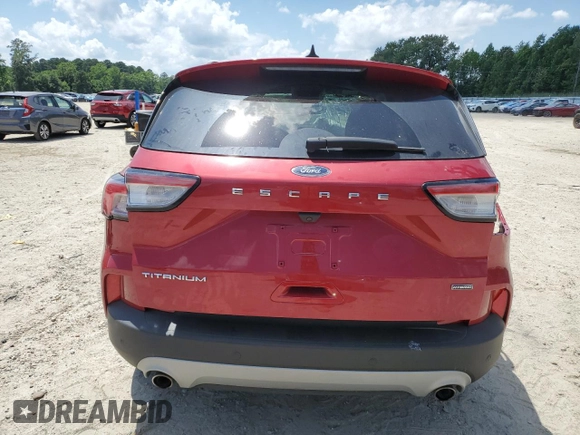 2020 Ford Escape Titanium Hybrid z VIN 1FMCU0DZ3LUC38525, wystawiony jako Copart lot #61967645 z przebiegiem 50 022 mil mil oraz Szkoda całkowita • Salvage title. Historia ofert i sprzedaży dostępna na DreamBid. Obrazek 6.