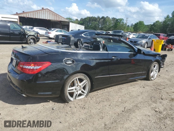 2011 Mercedes-Benz E-Class E 550 with VIN WDDKK7CF2BF078720, listed as a Copart auction lot 51524035 with 135,821 mi miles and Salvage Title. Bid and sale history available at carsss.com. Image 3.