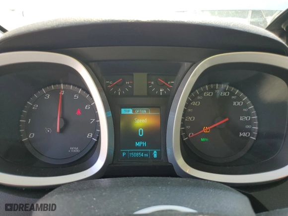 2014 Chevrolet Equinox LS with VIN 2GNFLEEK6E6277685, listed as a Copart auction lot 54273835 with 150,854 mi miles and Clean Title. Bid and sale history available at carsss.com. Image 9.