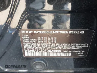 2015 BMW 5 Series 528i xDrive with VIN WBA5A7C52FD624898, listed as a IAAI auction lot 41004092 with 99,668 mi miles and . Bid and sale history available at carsss.com. Image 9.