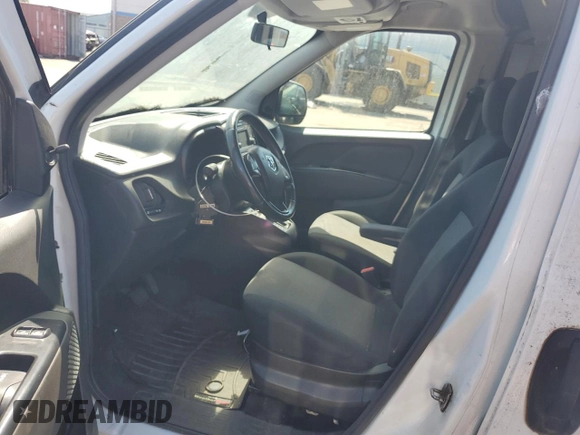 2017 Ram ProMaster City Cargo Tradesman with VIN ZFBERFAB4H6E29848, listed as a Copart auction lot 61831475 with 163,627 mi miles and Clean title. Bid and sale history available at DreamBid. Image 7.
