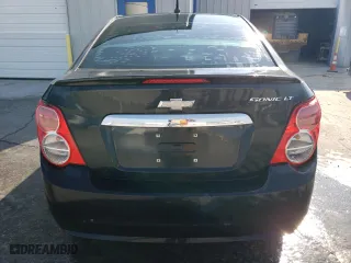 2014 Chevrolet Sonic LT with VIN 1G1JC5SH4E4117973, listed as a Copart auction lot 67087163 with 167,345 mi miles and Salvage Title. Bid and sale history available at carsss.com. Image 6.