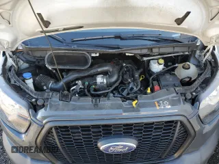 2021 Ford Transit Cargo with VIN 1FTBR1X81MKA08425, listed as a Copart auction lot 46747235 with 84,318 mi miles and Salvage Title. Bid and sale history available at DreamBid. Image 7.