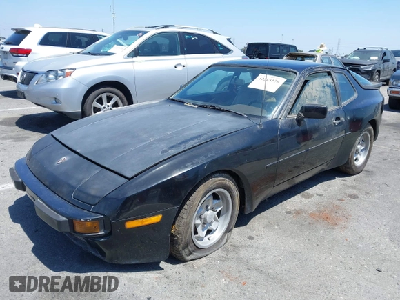 1984 Porsche 944 with VIN WP0AA0947EN459060, listed as a IAAI auction lot 42215176 with 43,863 mi miles and . Bid and sale history available at carsss.com. Image 6.