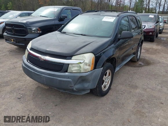 2005 Chevrolet Equinox LS with VIN 2CNDL23F756048612, listed as a IAAI auction lot 41931075 with 154,398 mi miles. Bid and sale history available at carsss.com. Image 6.