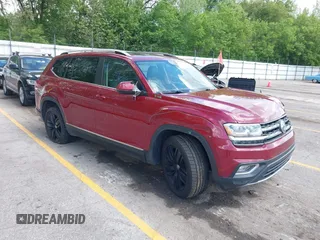 2018 Volkswagen Atlas SEL z VIN 1V2MR2CA3JC569544, wystawiony jako IAAI lot #42271392 z przebiegiem 123 960 mil mil oraz . Historia ofert i sprzedaży dostępna na DreamBid. Obrazek 1.
