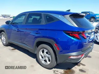 2024 Hyundai Tucson SE with VIN 5NMJACDEXRH312364, listed as a IAAI auction lot 41871434 with 17,612 mi miles. Bid and sale history available at carsss.com. Image 3.