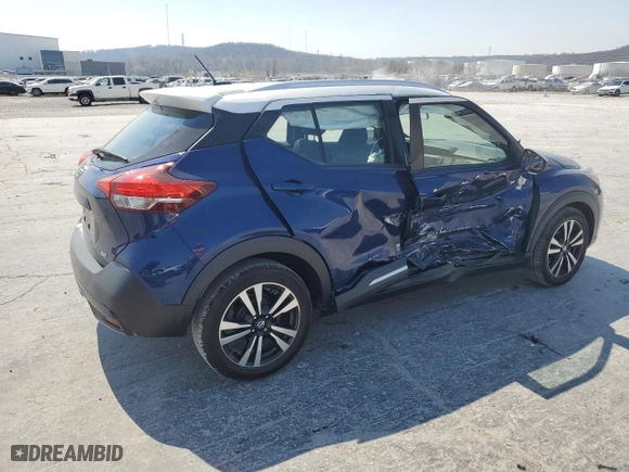 2018 Nissan Kicks S with VIN 3N1CP5CUXJL524851, listed as a Copart auction lot 50790615 with 50,781 mi miles and Clean Title. Bid and sale history available at carsss.com. Image 3.