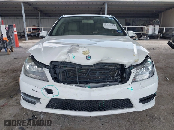 2013 Mercedes-Benz C-Class C 250 Sport with VIN WDDGF4HB8DR247865, listed as a IAAI auction lot 41961528 with 146,520 mi miles. Bid and sale history available at carsss.com. Image 12.