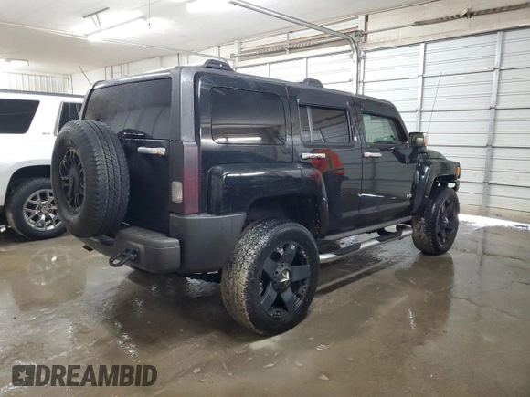 2006 Hummer H3 with VIN 5GTDN136268258581, listed as a Copart auction lot 81080844 with 224,625 mi miles and Salvage Title. Bid and sale history available at carsss.com. Image 3.