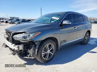2019 Infiniti QX60 Luxe z VIN 5N1DL0MN3KC527803, wystawiony jako Copart lot #46113925 z przebiegiem 85 991 mil mil oraz Szkoda całkowita • Salvage title. Historia ofert i sprzedaży dostępna na DreamBid. Obrazek 1.
