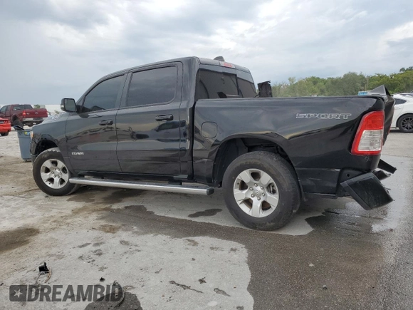 2022 Ram 1500 Lone Star with VIN 1C6RREFM5NN452323, listed as a Copart auction lot 68481844 with 43,298 mi miles and Non repairable. Bid and sale history available at DreamBid. Image 2.