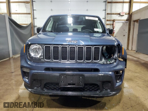 2023 Jeep Renegade Latitude with VIN ZACNJDB16PPP68504, listed as a Copart auction lot 61209555 with 23,764 mi miles and Clean title. Bid and sale history available at DreamBid. Image 5.