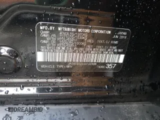 2018 Mitsubishi Outlander Sport ES 2.0 with VIN JA4AR3AU9JU022886, listed as a Copart auction lot 67841112 with 46,453 mi miles. Bid and sale history available at carsss.com. Image 14.