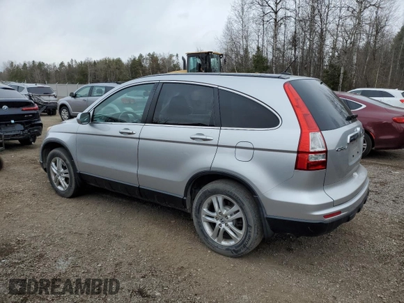 2011 Honda CR-V EX-L with VIN 5J6RE4H74BL806095, listed as a Copart auction lot 80491554 with 296,874 mi miles and Clean title. Bid and sale history available at DreamBid. Image 2.