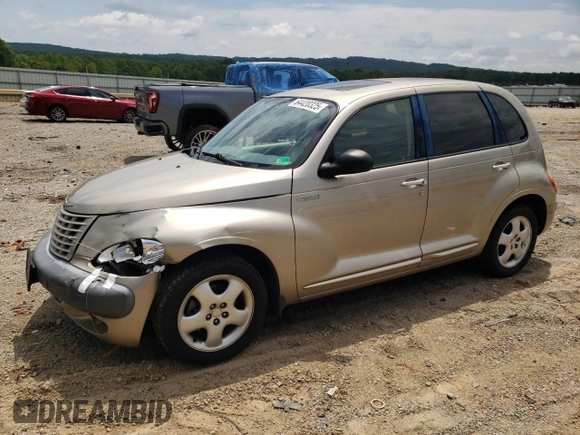 2002 Chrysler PT Cruiser Touring z VIN 3C4FY58BX2T358623, wystawiony jako Copart lot #64420325 z przebiegiem 65 670 mil mil oraz Szkoda całkowita • Salvage title. Historia ofert i sprzedaży dostępna na DreamBid. Obrazek 1.