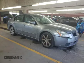 2007 Nissan Maxima 3.5 SE with VIN 1N4BA41E17C836454, listed as a Copart auction lot 78137324 with 166,000 mi miles and Salvage Title. Bid and sale history available at carsss.com. Image 4.