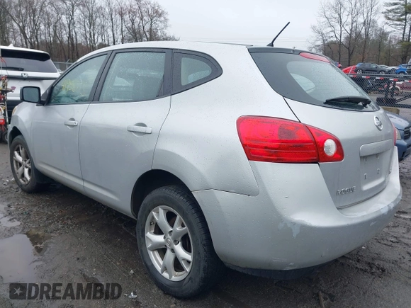2009 Nissan Rogue S with VIN JN8AS58V19W166358, listed as a IAAI auction lot 41958773 with 191,419 mi miles. Bid and sale history available at carsss.com. Image 3.