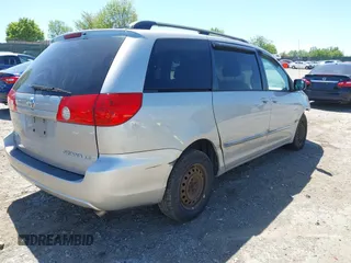 2007 Toyota Sienna CE with VIN 5TDZK23C97S006616, listed as a IAAI auction lot 42128854 with 234,985 mi miles and . Bid and sale history available at DreamBid. Image 4.