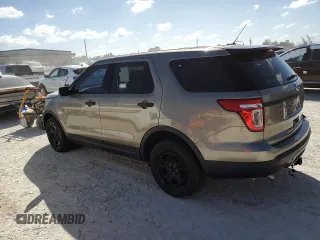 2014 Ford Utility Police Interceptor with VIN 1FM5K8AR8EGB43915, listed as a Copart auction lot 73927404 with 0 mi miles and Non Repairable. Bid and sale history available at carsss.com. Image 2.