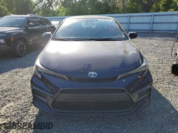 2021 Toyota Corolla SE with VIN JTDM4MCE9MJ067572, listed as a Copart auction lot 50538425 with 63,340 mi miles and Salvage Title. Bid and sale history available at carsss.com. Image 5.