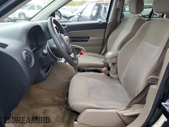 2017 Jeep Compass Sport with VIN 1C4NJCBA7HD123955, listed as a Copart auction lot 52464515 with 118,193 mi miles and Clean Title. Bid and sale history available at carsss.com. Image 7.