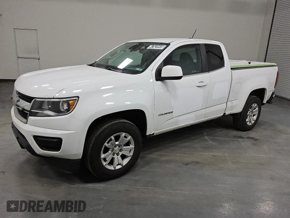 2020 Chevrolet Colorado 2WD LT with VIN 1GCHSCEA8L1182707, listed as a Copart auction lot 47822515 with 106,290 mi miles and Clean Title. Bid and sale history available at DreamBid. Image 1.