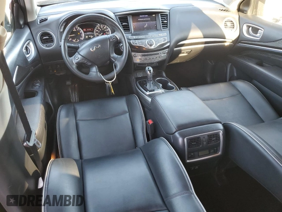 2020 Infiniti QX60 Luxe with VIN 5N1DL0MN9LC510053, listed as a Copart auction lot 46546345 with 28,164 mi miles and Salvage Title. Bid and sale history available at DreamBid. Image 8.