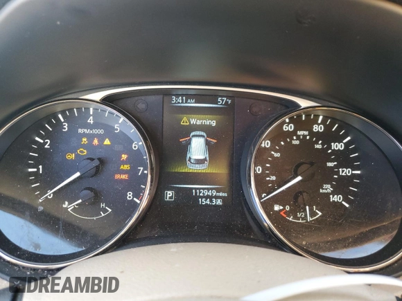 2015 Nissan Rogue SV with VIN KNMAT2MT5FP581765, listed as a Copart auction lot 84490954 with 112,949 mi miles and Salvage Title. Bid and sale history available at DreamBid. Image 9.
