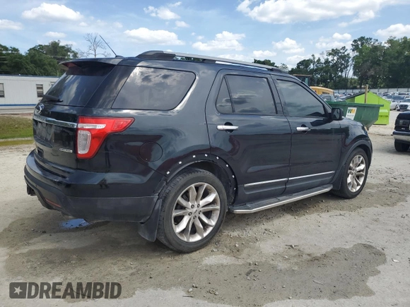 2014 Ford Explorer XLT with VIN 1FM5K7D8XEGB15949, listed as a Copart auction lot 55047035 with 191,151 mi miles and Salvage Title. Bid and sale history available at DreamBid. Image 3.