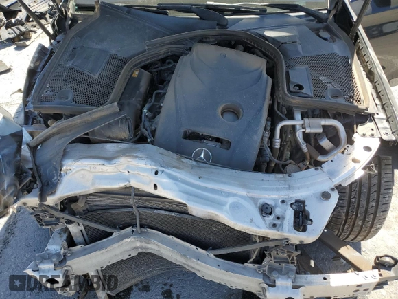2017 Mercedes-Benz C 300 with VIN 55SWF4JBXHU233055, listed as a Copart auction lot 55277195 with Not provided miles and Salvage title. Bid and sale history available at DreamBid. Image 11.