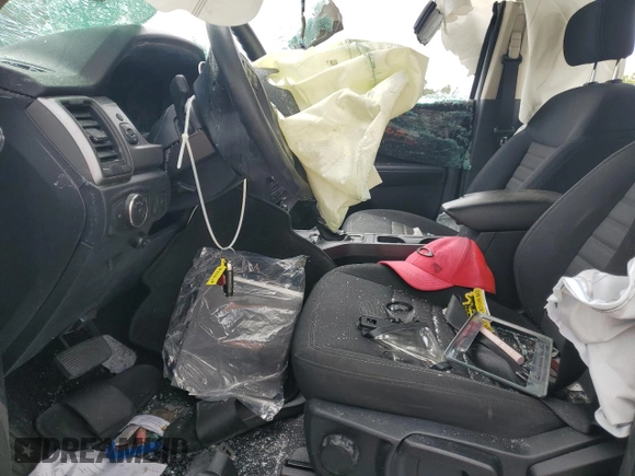 2021 Ford Ranger XL z VIN 1FTER4FH9MLE03687, wystawiony jako Copart lot #59232715 z przebiegiem Nie podano mil oraz Szkoda całkowita • Salvage title. Historia ofert i sprzedaży dostępna na DreamBid. Obrazek 7.