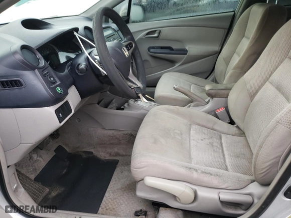 2010 Honda Insight EX with VIN JHMZE2H75AS029519, listed as a Copart auction lot 46543405 with 264,049 mi miles and Salvage Title. Bid and sale history available at carsss.com. Image 7.