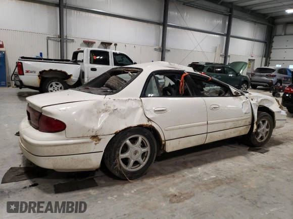2001 Buick Regal LS with VIN 2G4WB55K411265601, listed as a Copart auction lot 87041904 with 0 mi miles and Salvage Title. Bid and sale history available at carsss.com. Image 3.