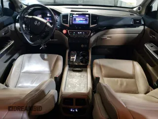 2016 Honda Pilot Elite with VIN 5FNYF6H02GB104395, listed as a Copart auction lot 46621795 with 49,260 mi miles and Salvage Title. Bid and sale history available at carsss.com. Image 8.