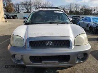 2002 Hyundai Santa Fe GLS with VIN KM8SC73D02U247565, listed as a Copart auction lot 82780014 with Not Provided miles and Salvage Title. Bid and sale history available at carsss.com. Image 5.