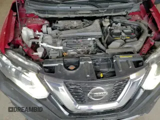 2017 Nissan Rogue S with VIN JN8AT2MV9HW275067, listed as a Copart auction lot 61842545 with 123,788 mi miles and Salvage title. Bid and sale history available at DreamBid. Image 16.