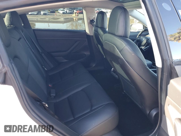 2020 Tesla Model 3 Standard Range Plus with VIN 5YJ3E1EA5LF660417, listed as a Copart auction lot 48144125 with 112,924 mi miles and Salvage Title. Bid and sale history available at DreamBid. Image 12.