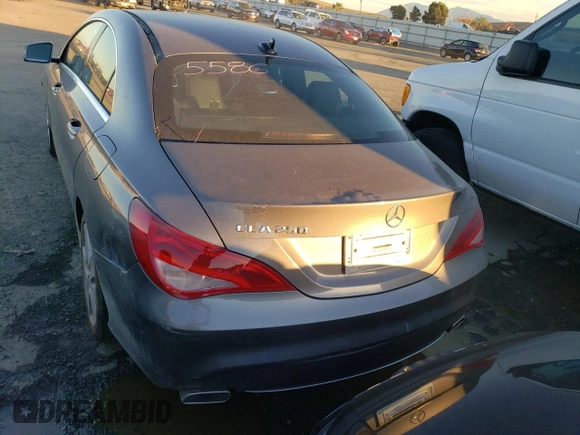 2016 Mercedes-Benz CLA 250 with VIN WDDSJ4EB5GN356955, listed as a Copart auction lot 79602133 with 62,215 mi miles and . Bid and sale history available at DreamBid. Image 6.