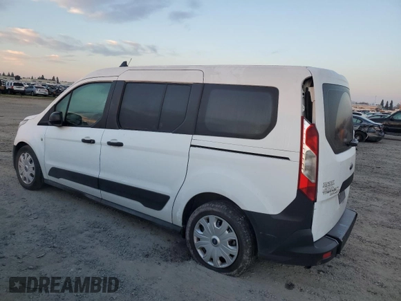 2020 Ford Transit Connect XL with VIN NM0GE9E26L1438015, listed as a Copart auction lot 47575925 with 12,663 mi miles and Salvage title. Bid and sale history available at DreamBid. Image 2.