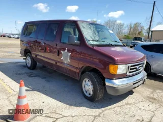 2007 Ford Econoline Passenger XL with VIN 1FBNE31L17DA19262, listed as a Copart auction lot 49344064 with 68,172 mi miles and Salvage Title. Bid and sale history available at carsss.com. Image 4.