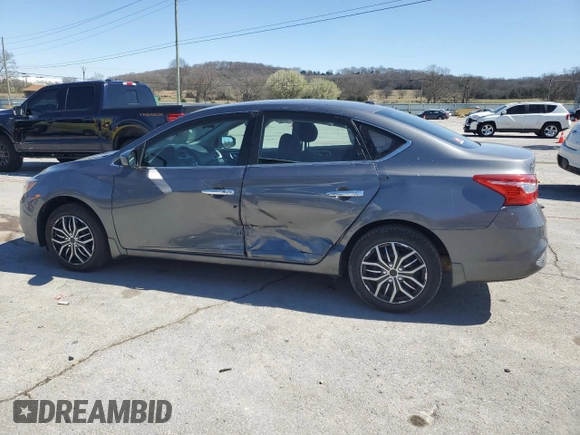 2017 Nissan Sentra SV with VIN 3N1AB7APXHL644562, listed as a Copart auction lot 48856325 with 95,878 mi miles and Salvage Title. Bid and sale history available at carsss.com. Image 2.