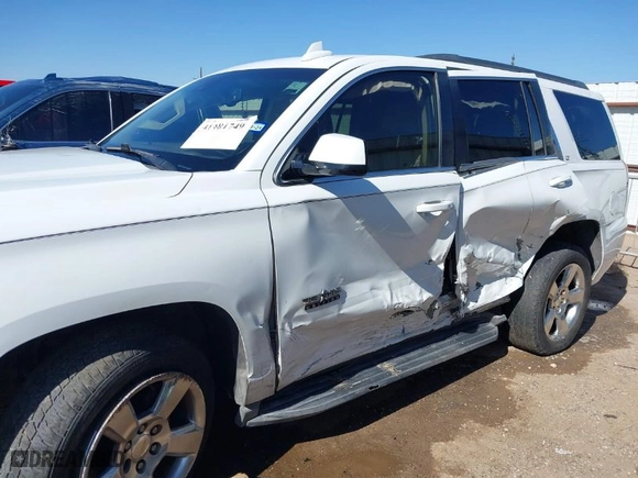 2016 Chevrolet Tahoe LT with VIN 1GNSCBKC9GR367527, listed as a IAAI auction lot 41401749 with 121,535 mi miles. Bid and sale history available at carsss.com. Image 6.