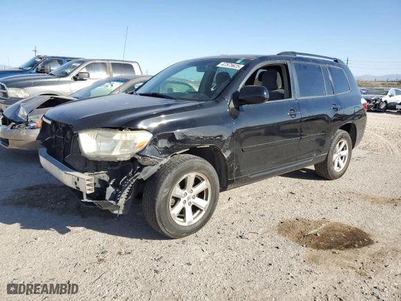 2009 Toyota Highlander with VIN JTEDS41A992084035, listed as a Copart auction lot 47575625 with 105,939 mi miles and Salvage Title. Bid and sale history available at carsss.com. Image 1.