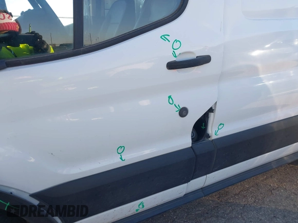 2020 Ford Transit Cargo with VIN 1FTYE1YG3LKB68820, listed as a IAAI auction lot 41340717 with 112,701 mi miles and . Bid and sale history available at DreamBid. Image 17.
