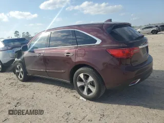 2016 Acura MDX with VIN 5FRYD4H21GB026413, listed as a Copart auction lot 48808395 with 90,339 mi miles and Salvage Title. Bid and sale history available at carsss.com. Image 2.