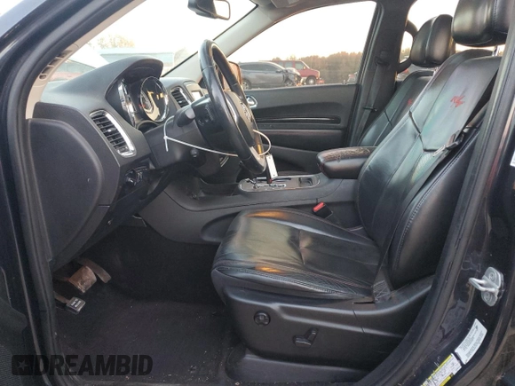 2012 Dodge Durango R/T with VIN 1C4SDHCT9CC362073, listed as a Copart auction lot 81916474 with 174,976 mi miles and Salvage title. Bid and sale history available at DreamBid. Image 7.