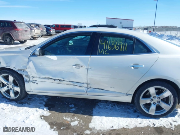 2014 Chevrolet Malibu LTZ with VIN 1G11J5SX5EF215539, listed as a IAAI auction lot 41636911 with 110,484 mi miles. Bid and sale history available at carsss.com. Image 14.