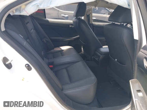 2014 Lexus IS 250 with VIN JTHBF1D22E5025161, listed as a IAAI auction lot 42562059 with 96,933 mi miles and . Bid and sale history available at DreamBid. Image 8.