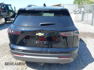 2025 Chevrolet Equinox FWD LT with VIN 3GNAXHEG9SL194190, listed as a IAAI auction lot 42011808 with 12,000 mi miles. Bid and sale history available at carsss.com. Image 16.